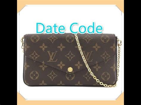 louis vuitton felicie date code